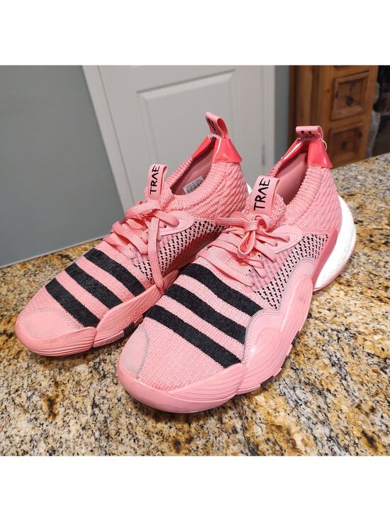 Adidas Trae Young 1 Men\'s Sneakers Pink Size 10.5 (US) ID APE 779001 main image 3